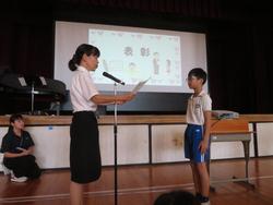 三樹っ子じんけん集会の様子