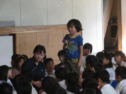 三樹っ子じんけん集会の様子