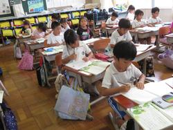 1年生国語の授業