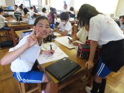 5年生図工の授業
