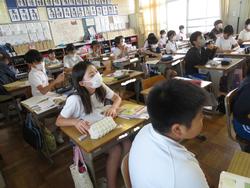 6年生社会の授業