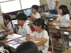 2年生国語の授業