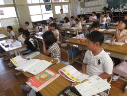 2年生国語の授業