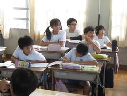 4年生道徳の授業