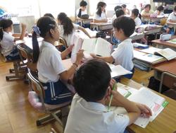 4年生道徳の授業