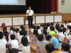 三樹っ子じんけん集会の様子
