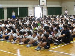 三樹っ子じんけん集会の様子