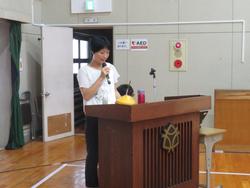 三樹っ子じんけん集会の様子