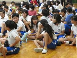 三樹っ子じんけん集会の様子