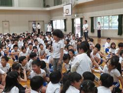 三樹っ子じんけん集会の様子