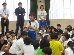 三樹っ子じんけん集会の様子