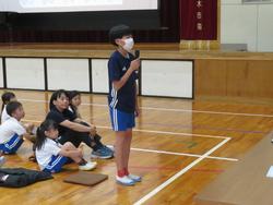三樹っ子じんけん集会の様子
