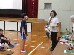 三樹っ子じんけん集会の様子