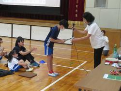 三樹っ子じんけん集会の様子