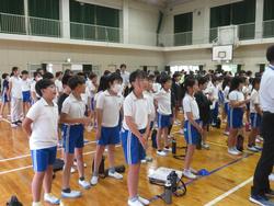 三樹っ子じんけん集会の様子