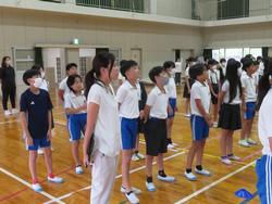 三樹っ子じんけん集会の様子
