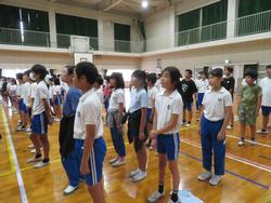 三樹っ子じんけん集会の様子