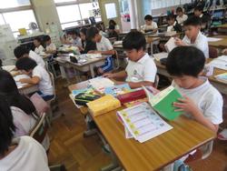 4年生国語の授業