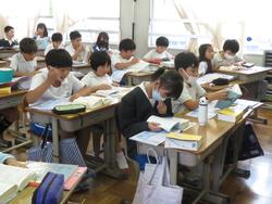 4年生国語の授業