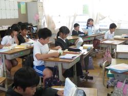 4年生国語の授業