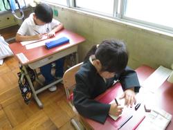 1年生図工の授業