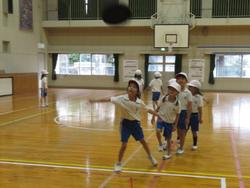 1年生体育の授業