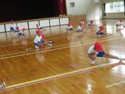 1年生体育の授業