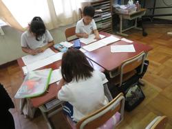 1年生算数の授業
