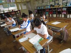 3年生ローマ字学習の様子