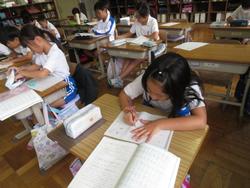 3年生ローマ字学習の様子