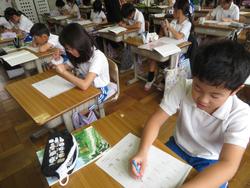 3年生ローマ字学習の様子