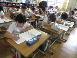 3年生ローマ字学習の様子