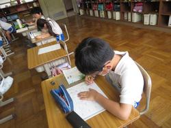 3年生ローマ字学習の様子
