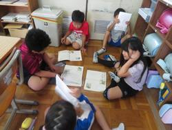 2年生国語の授業