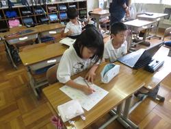 2年生国語の授業