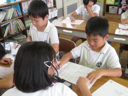 2年生国語の授業