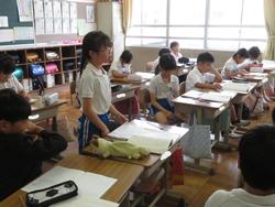 3年生国語の授業