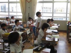 3年生国語の授業
