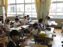 3年生国語の授業