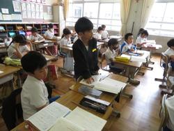 3年生国語の授業