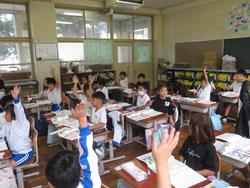 1年生道徳の授業