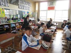 5年生道徳の授業