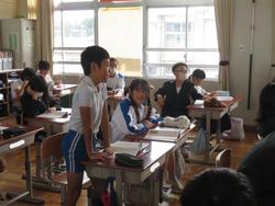 5年生道徳の授業