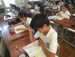 5年生道徳の授業