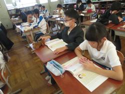 5年生道徳の授業