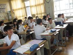 6年生英語の授業