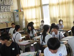 6年生英語の授業