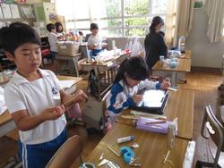 2年生三樹っ子フェスティバルの準備