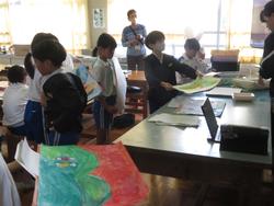 3年生図工の授業