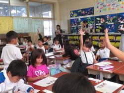 1年生研究授業の様子